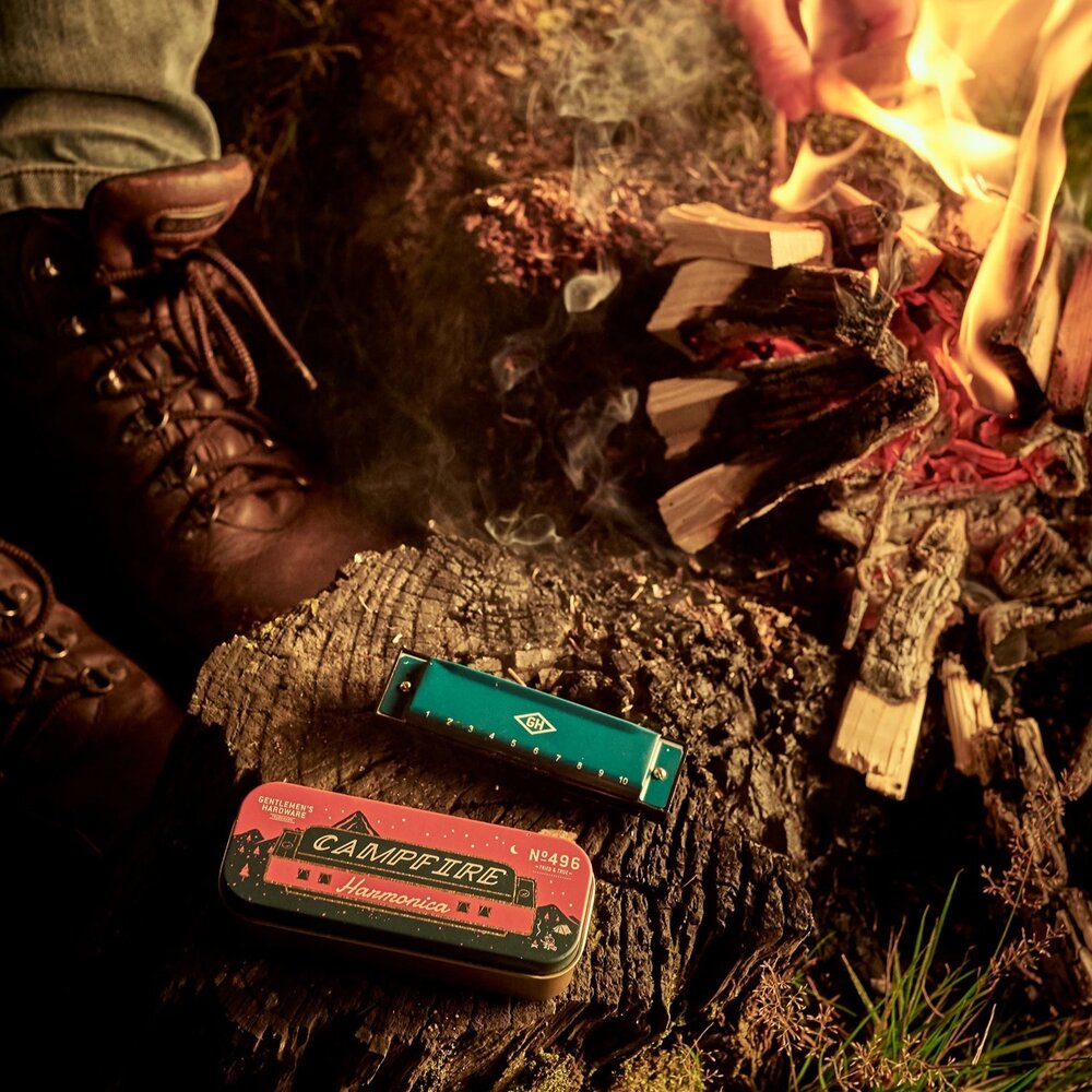 Load image into Gallery viewer, GENTLEMENS HARDWARE Campfire Harmonica