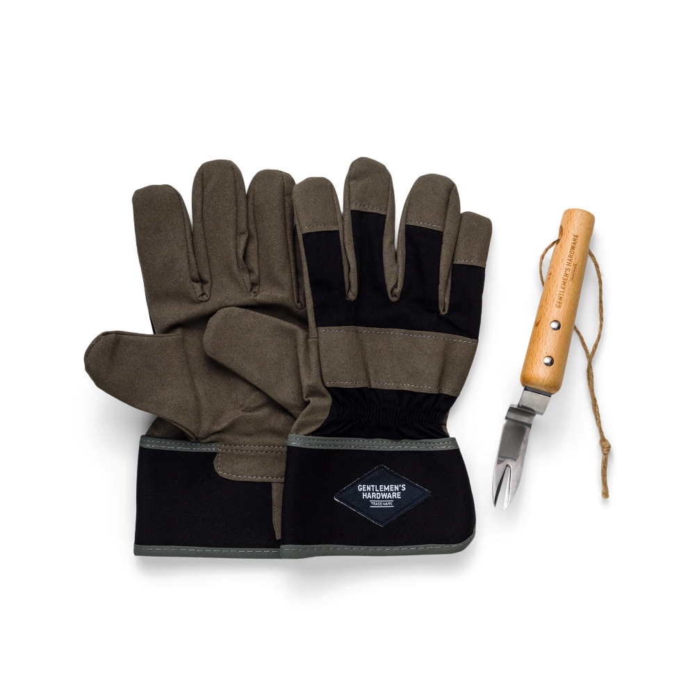 Load image into Gallery viewer, GENTLEMENS HARDWARE Garden Gloves &amp; Root Lifter