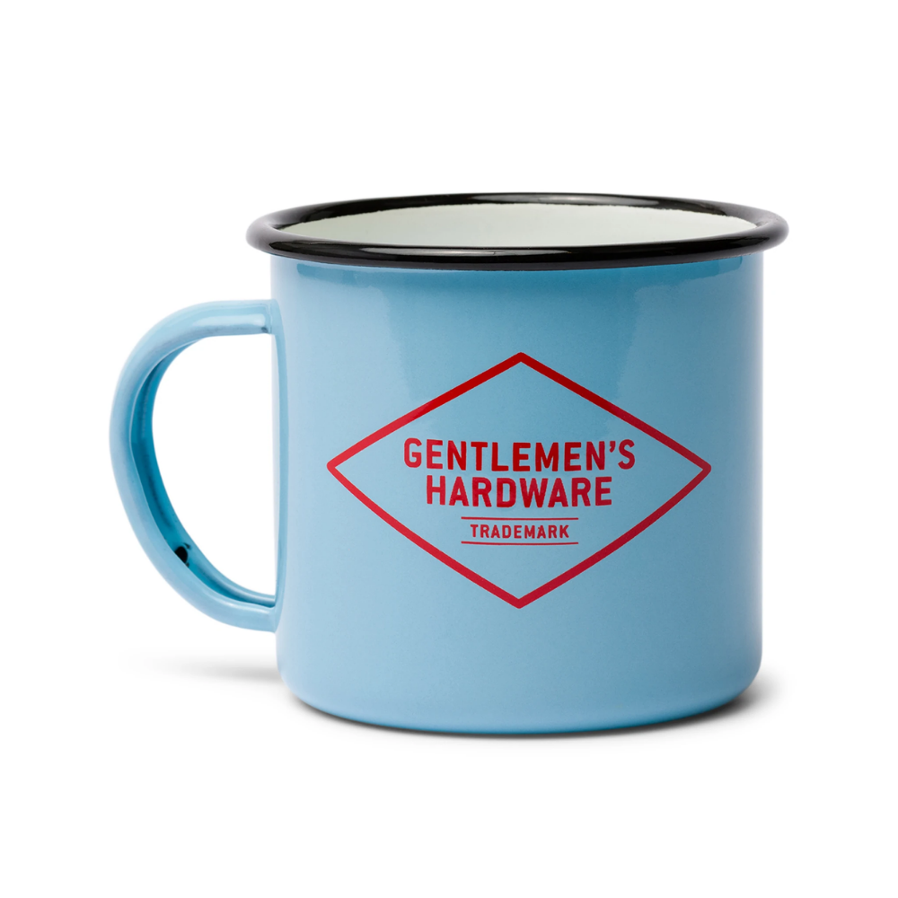 Load image into Gallery viewer, GENTLEMENS HARDWARE Enamel Mug - Camp Explore Discover 325ml