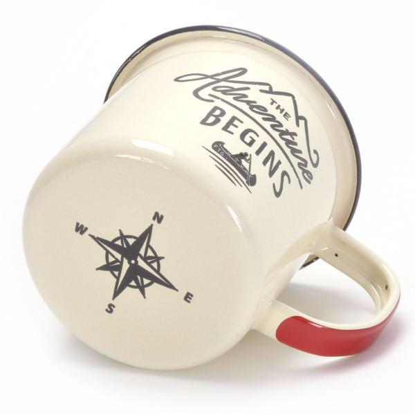 Load image into Gallery viewer, GENTLEMENS HARDWARE Cream Enamel Mug 325ml