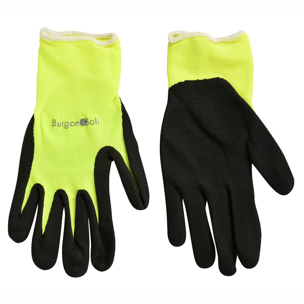 Load image into Gallery viewer, BURGON &amp; BALL FloraBrite®  Fluorescent Garden Glove - Yellow