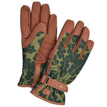 Load image into Gallery viewer, BURGON &amp; BALL Love the Glove Gardening Gloves - Oak Leaf Moss M/L - Pair