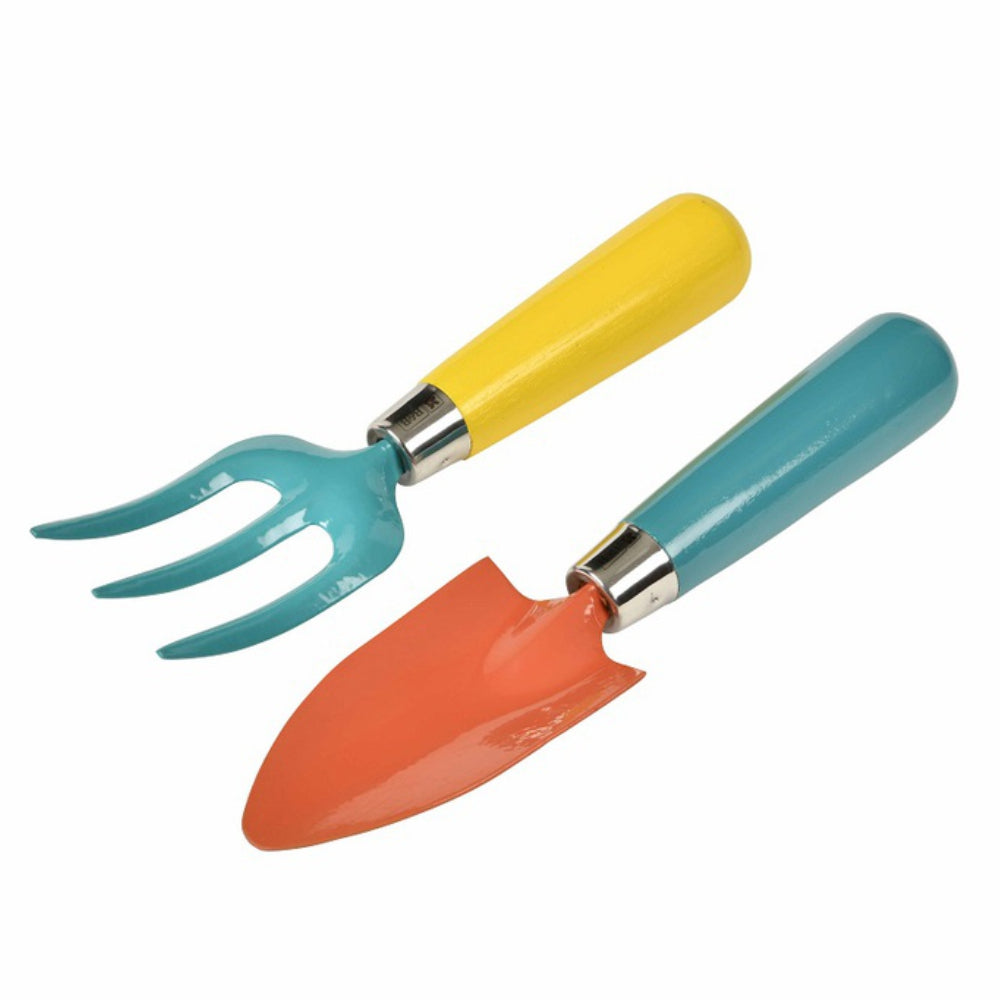 Load image into Gallery viewer, NATIONAL TRUST x BURGON &amp; BALL Childrens Gardening Set - Mini Landscaper - Hedgehog Gloves &amp; Snail Kneeler