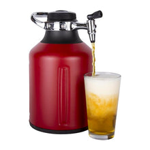 Load image into Gallery viewer, GROWLERWERKS UKEG GO 128 Carbonated Insulated Growler - Chilli Red