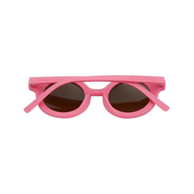 Load image into Gallery viewer, GRECH &amp; CO Child Original Round Bendable Polarized Sunglasses - Bubble Gum (18mth-10yr)