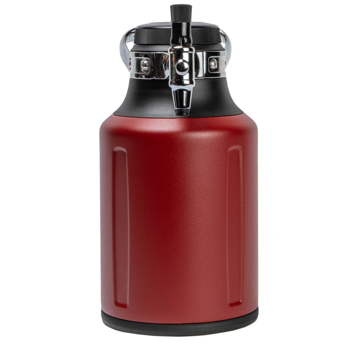 GROWLERWERKS UKEG GO 64 Carbonated Insulated Growler - Chilli Red