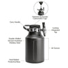 GROWLERWERKS UKEG GO 64 Carbonated Insulated Growler - Tungsten