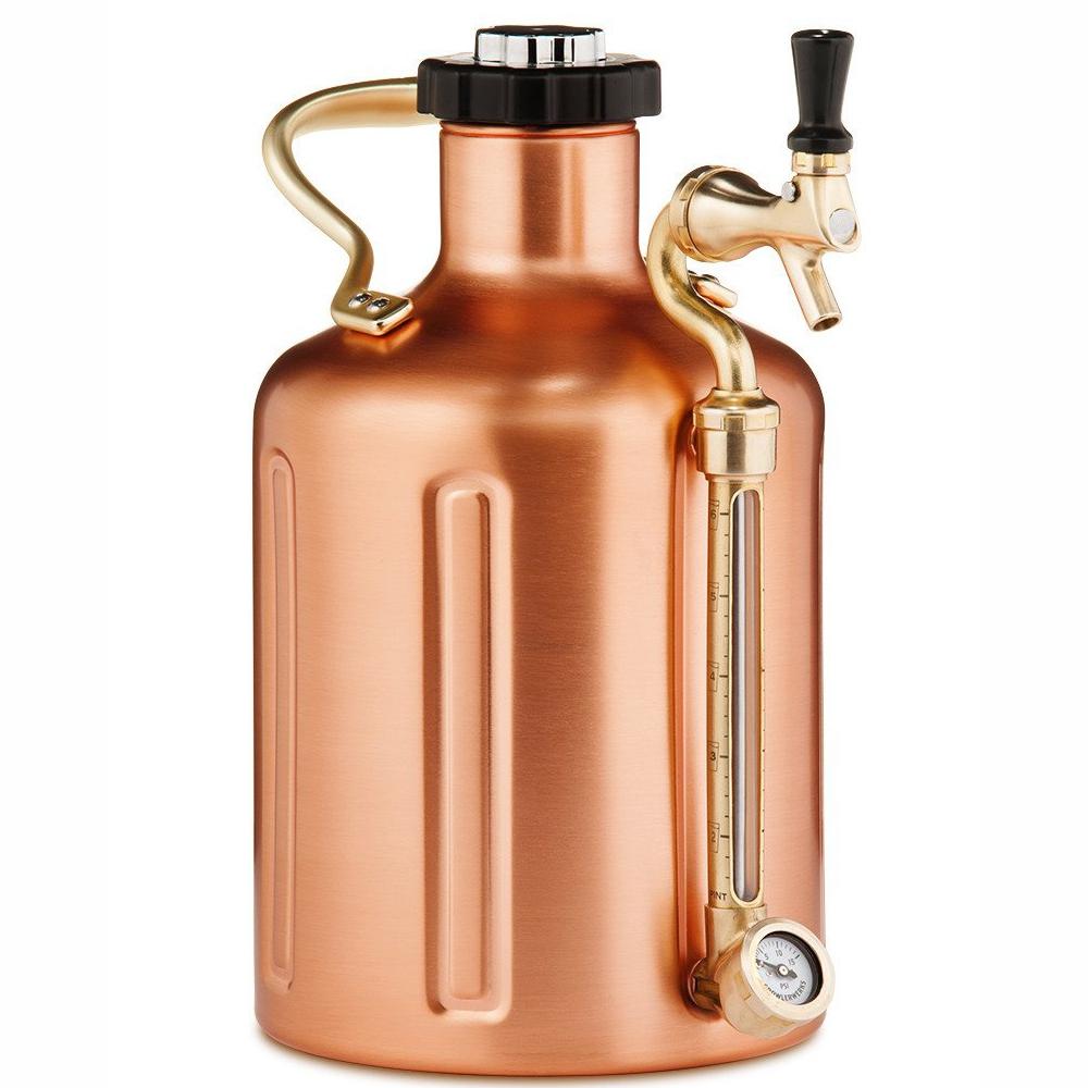 Load image into Gallery viewer, GROWLERWERKS uKeg 128oz Beer Keg, Copper