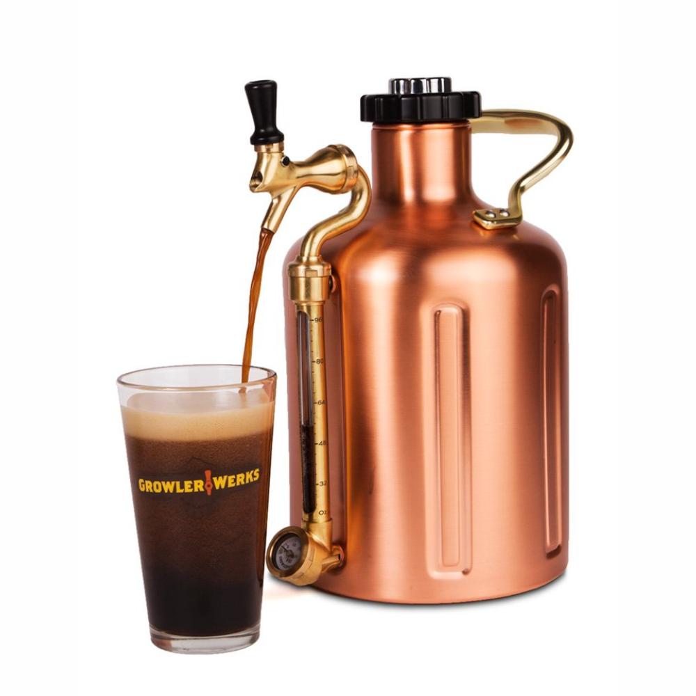 Load image into Gallery viewer, GROWLERWERKS uKeg 128oz Beer Keg, Copper