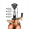 GROWLERWERKS uKeg 64oz Beer Keg, Copper