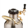 GROWLERWERKS uKeg 64oz Beer Keg, Stainless Steel