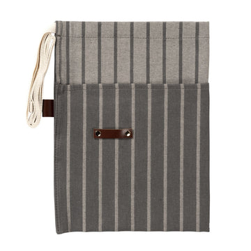 SOPHIE CONRAN 'Waist' (Half) Apron - Grey Ticking Stripe
