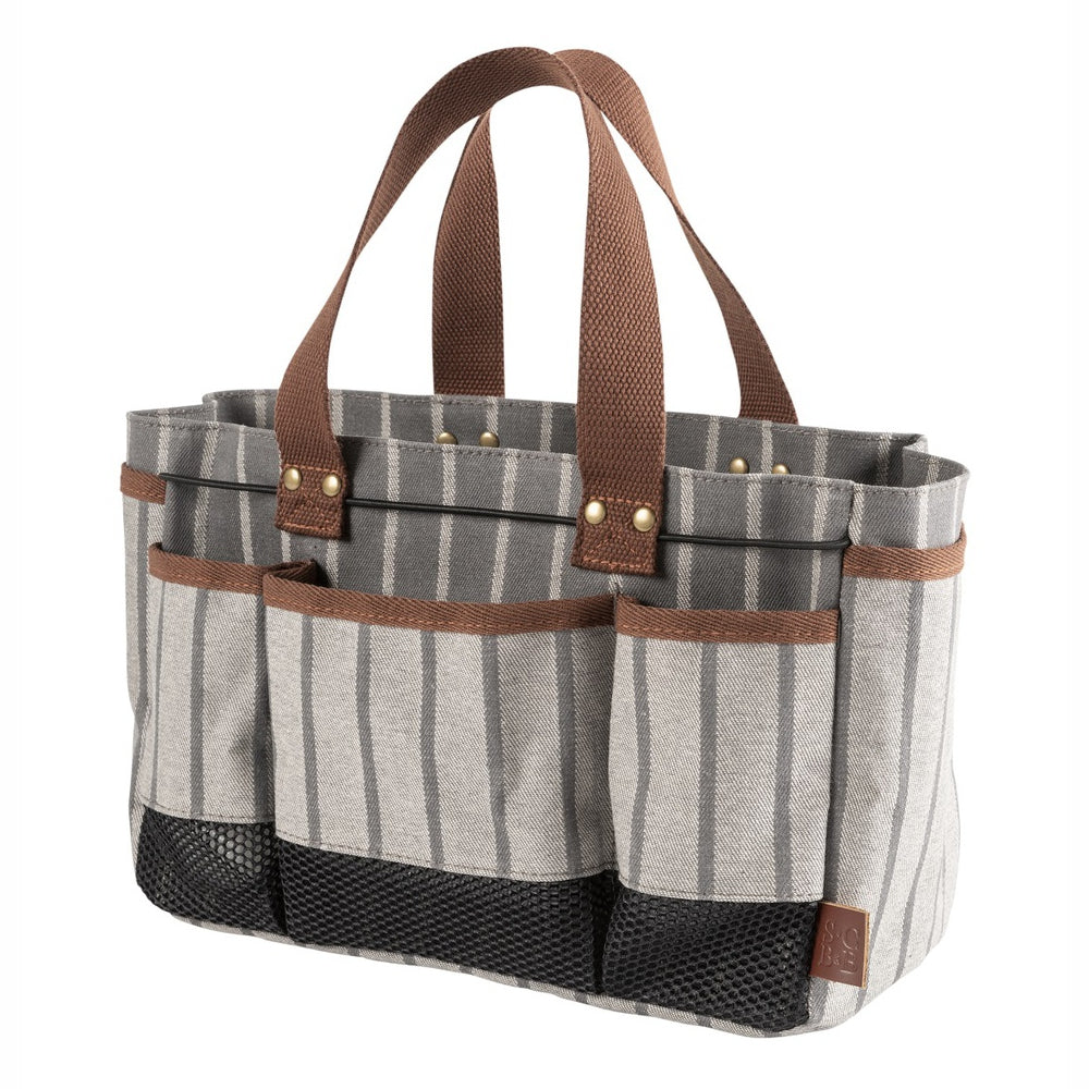 Load image into Gallery viewer, SOPHIE CONRAN Tool Bag - Ticking Stripe Grey