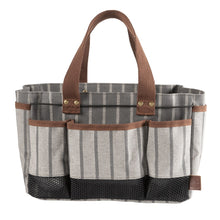 Load image into Gallery viewer, SOPHIE CONRAN Tool Bag - Ticking Stripe Grey