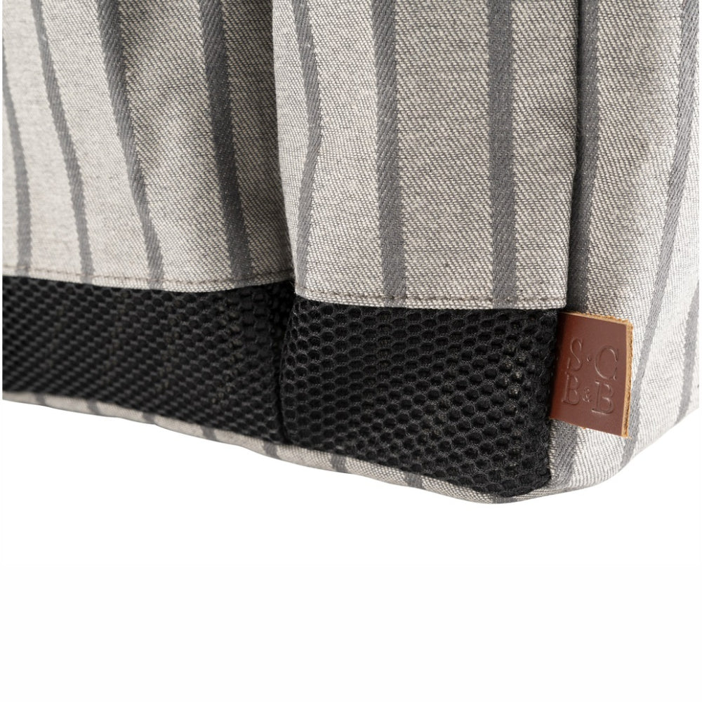 Load image into Gallery viewer, SOPHIE CONRAN Tool Bag - Ticking Stripe Grey