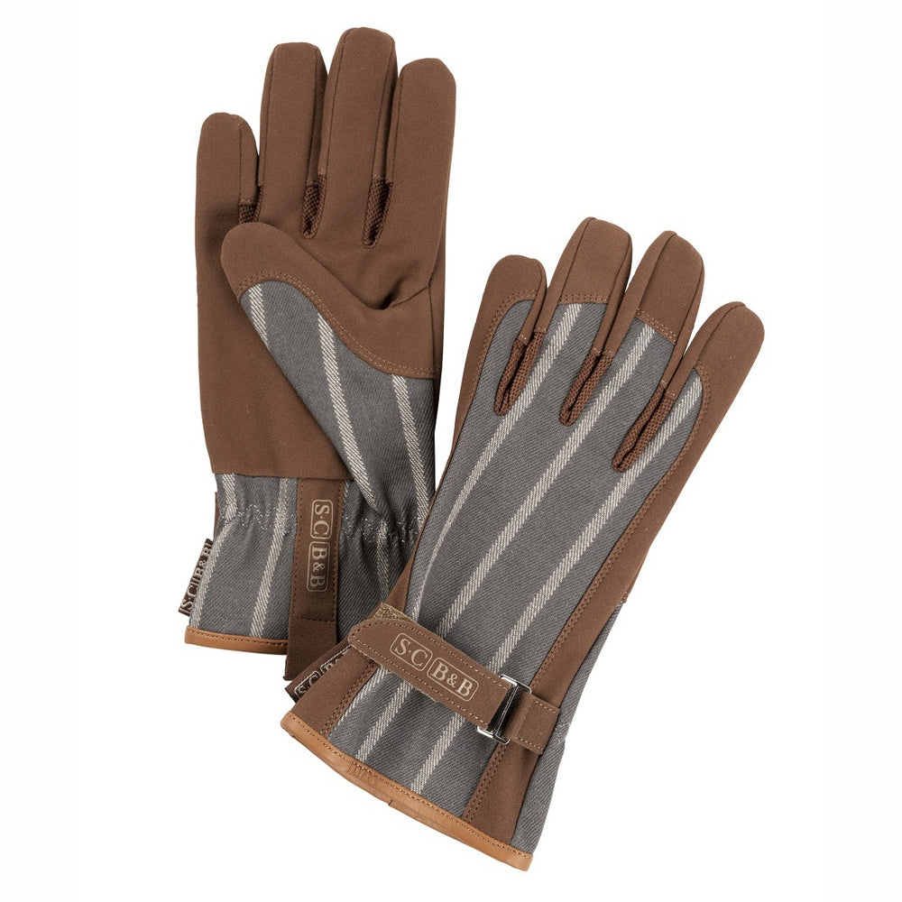 SOPHIE CONRAN Gloves - Ticking Stripe Grey