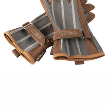Load image into Gallery viewer, SOPHIE CONRAN Gloves - Ticking Stripe Grey