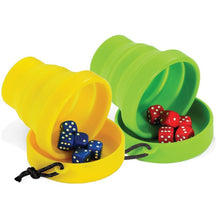 Load image into Gallery viewer, INSIDE OUTSIDE Backpack Bluffer&#39;s Dice - Green &amp; Yellow **Limited Stock**