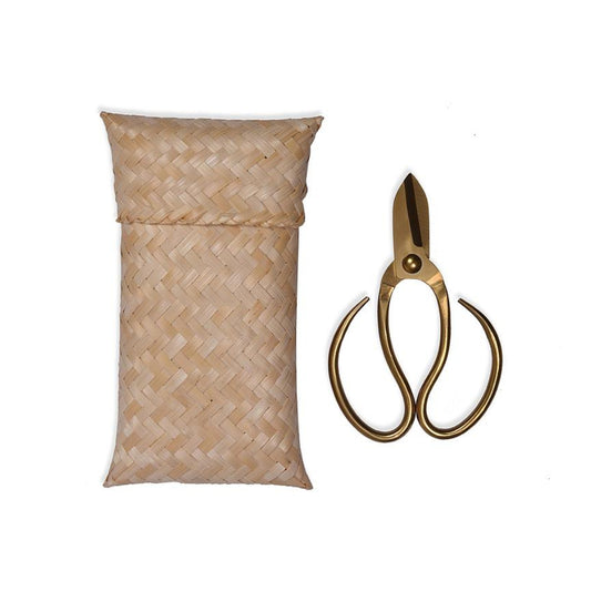 GARDEN TRADING Garden Scissors in Bamboo Bag