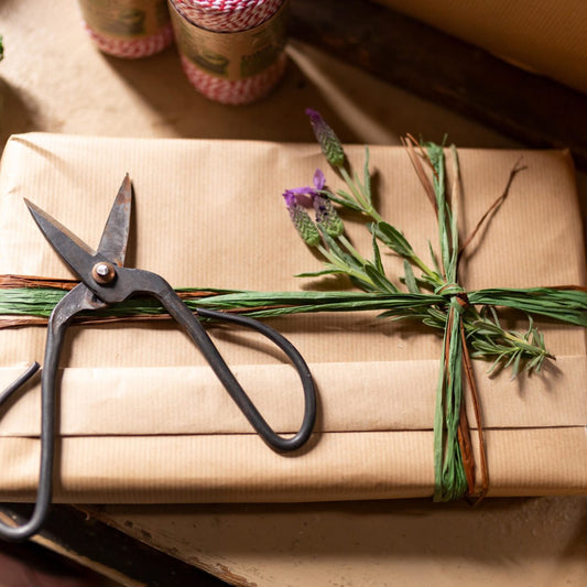 ESSCHERT DESIGN Natural Raffia - Set of 3