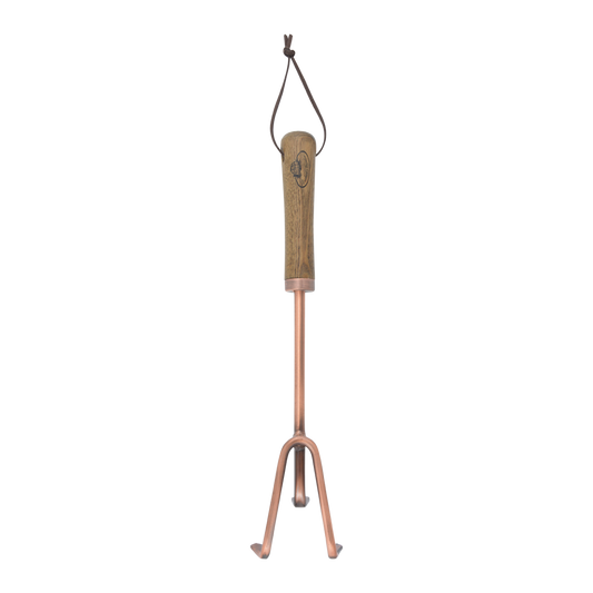 ESSCHERT DESIGN Copper Plated Fork / Cultivator