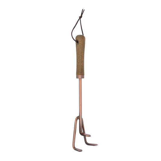ESSCHERT DESIGN Copper Plated Fork / Cultivator