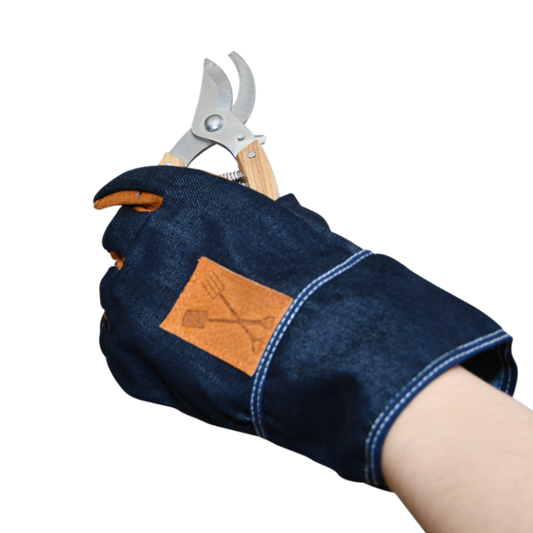 ESSCHERT DESIGN Denim Garden Gloves