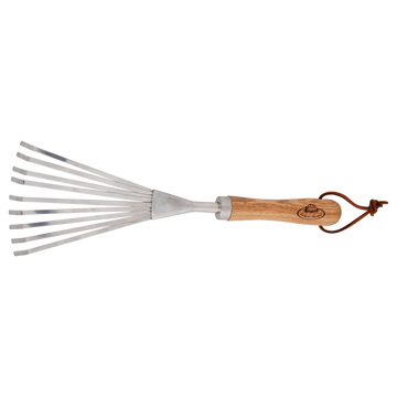 ESSCHERT DESIGN Stainless Steel Hand Leaf Rake