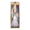 ESSCHERT DESIGN Stainless Steel Hand Leaf Rake