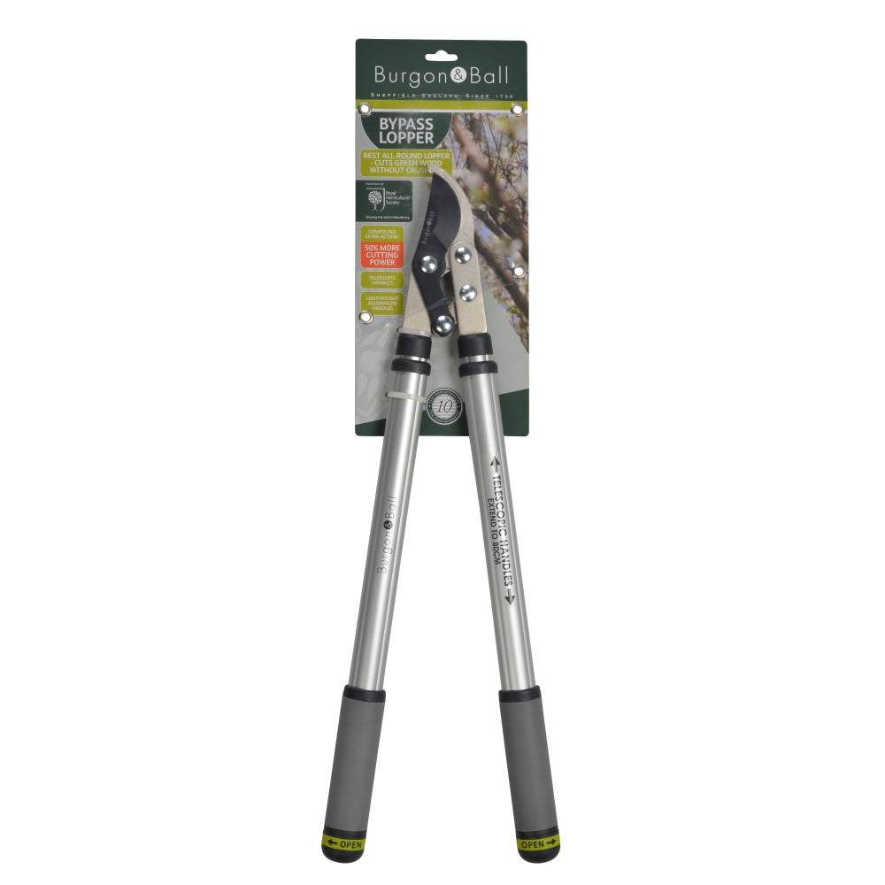 Load image into Gallery viewer, BURGON &amp; BALL Telescopic Bypass Tree Lopper - RHS Endorsed