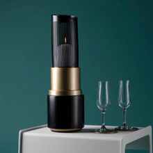 Load image into Gallery viewer, GARDEN GLORY Lipstick Lantern Maxi - Black &amp; Gold