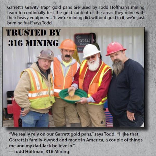 GARRETT | Gold Pan - Trap 14" GMD-1651100 - Botanex