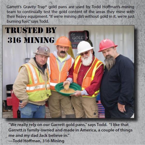 GARRETT | Gold Pan - Trap 14" GMD-1651100 - Botanex