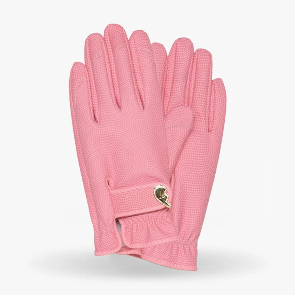 GARDEN GLORY Gardening Gloves Heart Melting Pink - Medium