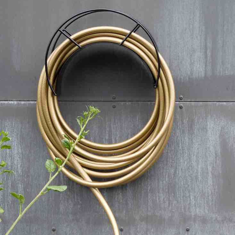 Load image into Gallery viewer, GARDEN GLORY Classic Wall Mount Hose Holder - Black Swan