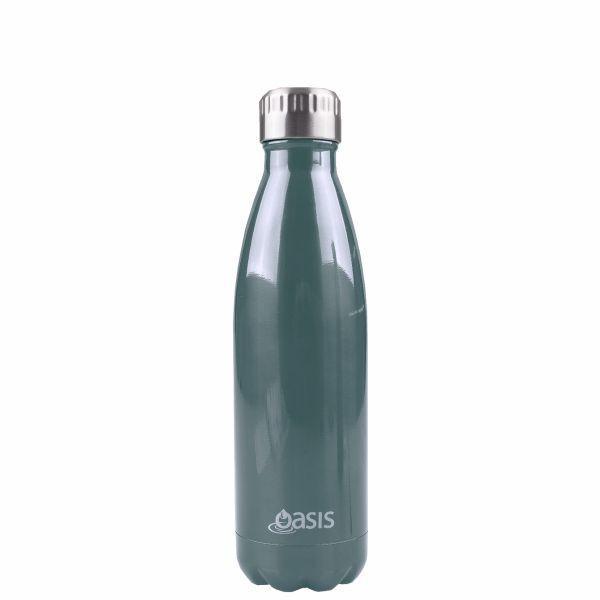 OASIS Drink Bottle 500ml Stainless Insulated - Navy **CLEARANCE**