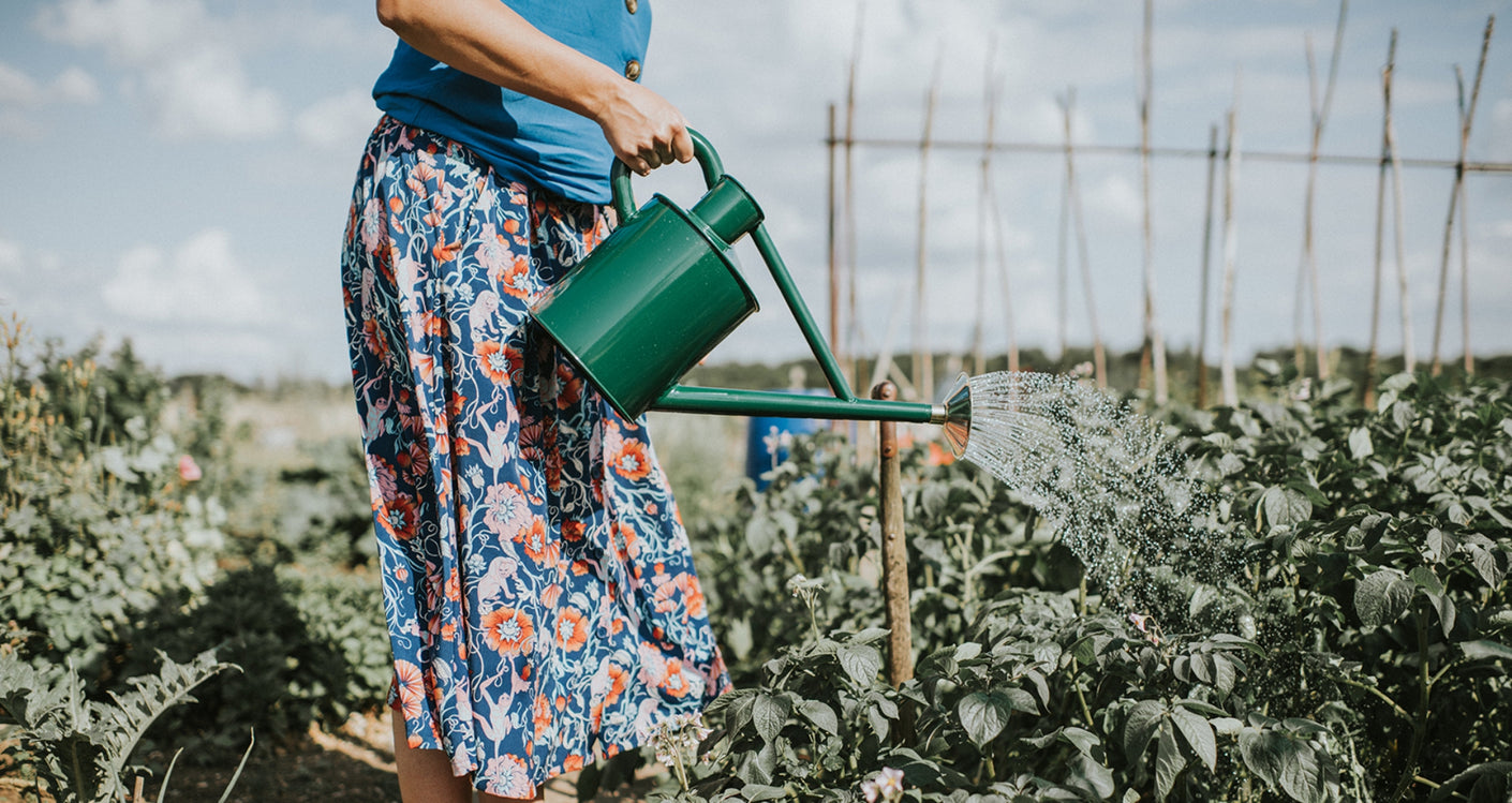 Load image into Gallery viewer, HAWS Traditional Watering Can &#39;The Bearwood Brook Green&#39; - One Gallon (4.5L)