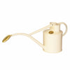 HAWS Gift Boxed Metal Indoor Plant Watering Can 'The Rowley Ripple' 2 Pint (1 Litre) - Cream