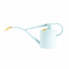 HAWS Gift Boxed Metal Indoor Plant Watering Can 'The Rowley Ripple' 2 Pint (1 Litre) - Duck Egg Blue