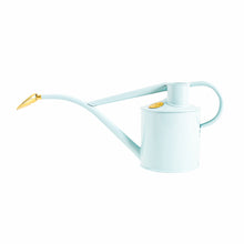 Load image into Gallery viewer, HAWS Gift Boxed Metal Indoor Plant Watering Can &#39;The Rowley Ripple&#39; 2 Pint (1 Litre) - Duck Egg Blue