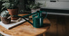 HAWS Gift Boxed Metal Indoor Plant Watering Can 'The Rowley Ripple' 2 Pint (1 Litre) - Green
