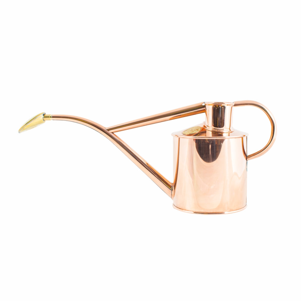 Load image into Gallery viewer, HAWS Gift Boxed Metal Indoor Plant Watering Can &#39;The Rowley Ripple&#39; 2 Pint (1 Litre) - Copper