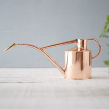 Load image into Gallery viewer, HAWS Gift Boxed Metal Indoor Plant Watering Can &#39;The Rowley Ripple&#39; 2 Pint (1 Litre) - Copper