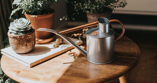 HAWS The Fazeley Flow Two Pint - Galvanised with Copper Trim