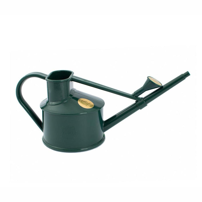 HAWS 'The Langley Sprinkler Green' Plastic Watering Can - One Pint