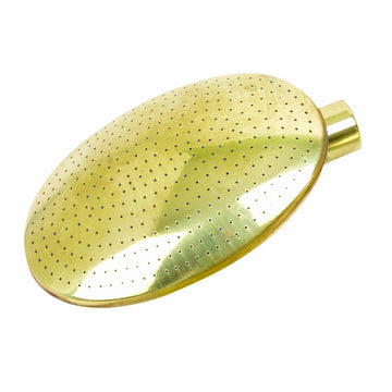 HAWS Replacement Watering Can Rose - Brass Oval Fine Spray & Outdoor Can Downspout