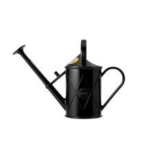 Load image into Gallery viewer, HAWS &#39;The Bartley Burbler&#39;  1 Litre Heritage Plastic Plant Watering Can - Black