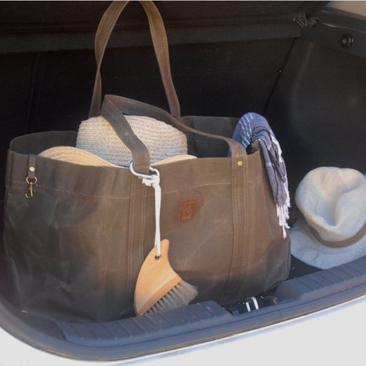 HEAVEN IN EARTH Waxed Canvas Carry-all / Boot Bag