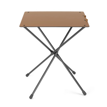 HELINOX Cafe Table - Coyote Tan With Black Frame