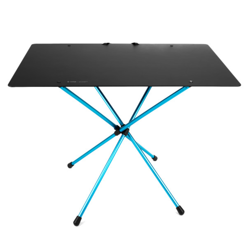 HELINOX Café Table Wide - Black With Blue Frame